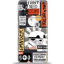 Cupcase Xiaomi Poco X4 Pro Kılıf Esnek Silikon Kamera Koruma 4K Desenli Özel Tasarım - Yıldız Savaşları