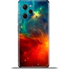 Cupcase Xiaomi Poco X5 Pro Kılıf Esnek Silikon Kamera Koruma 4K Desenli Özel Tasarım - Cosmology