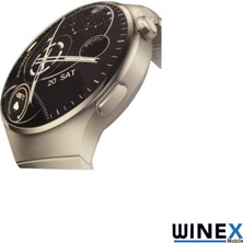 Winex Watch 4 Pro Curved Amoled Ekran Android İos HarmonyOs Uyumlu Akıllı Saat Siyah