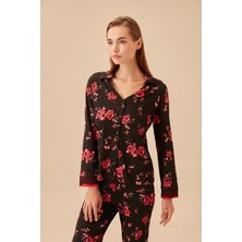 Suwen Laden Maskülen Pijama Takımı