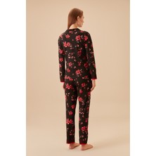 Suwen Laden Maskülen Pijama Takımı