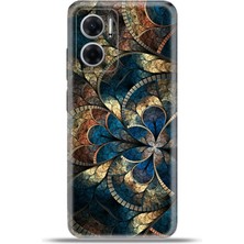 Cupcase Xiaomi Redmi 10 5g Kılıf Esnek Silikon Kamera Koruma 4K Desenli Özel Tasarım - Mozaik