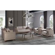 Eymense Oscar Çekyatlı Koltuk Takımı 3+3+1+1