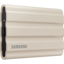 Samsung T7 Shield 1tb MU-PE1T0K/WW 1050MB-1000MB/SN USB 3.2 Gen2 Harici SSD Bej 3 Yıl Samsung Turkıye Garantili