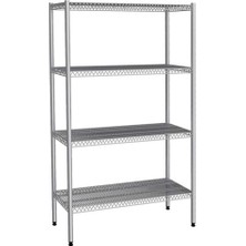 Empero EMP.T.2.46137-18-4 Tel Raf-4 Katlı-Inox 201-137X46X180 cm