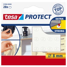 Tesa Ses Önleyici Pastil Şeffaf 8 mm 28 Adet x 2 Paket (Toplam 56 Damla)