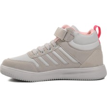 Walkway Mely Hi-F Buz-Pudra Cırtlı Çocuk Hi Sneaker