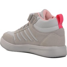 Walkway Mely Hi-F Buz-Pudra Cırtlı Çocuk Hi Sneaker