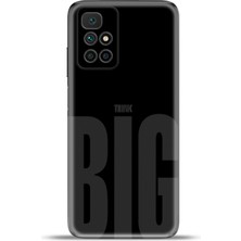 Cupcase Xiaomi Redmi 10 2022 Kılıf Esnek Silikon Kamera Koruma 4K Desenli Özel Tasarım - Büyük Düşün