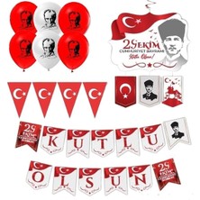 Mini Parti 29 Ekim Süslemeleri