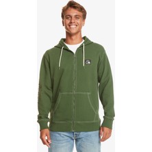 Quiksilver The Orıgınal Fz Hood Yeşil Erkek Sweatshirt