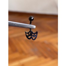 Rupen Kraft Cerrahi Çelik Piercing Tiyatro Maskesi Piercing Maske Göbek Piercingi