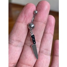 Rupen Kraft Cerrahi Çelik Piercing Şef Bıçağı Piercing Bıçak Göbek Piercingi