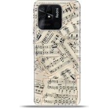 Cupcase Xiaomi Redmi 10C Kılıf Esnek Silikon Kamera Koruma 4K Desenli Özel Tasarım - Beste Nota