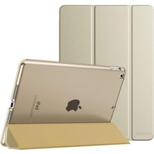 FUJİMAX Apple ipad Air 1 Kılıf 9.7 Inç Yatay Standlı Arka Sert P.c Güçlü Mıknatıslı Uyku Modlu Smart  Cover Model A1474,A1475,A1476