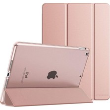 FUJİMAX Apple iPad Air 3 Kılıf 10.5 Inç Yatay Standlı Arka Sert P.c Güçlü Mıknatıslı Smart Cover Model A1701,A1709,A1852