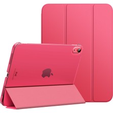 FUJİMAX Apple iPad Pro 12.9 3.nesil Kılıf Yatay Standlı Arka Sert P.c Güçlü Mıknatıslı Smart Cover Model A1876,A1895,A2014