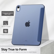 FUJİMAX Apple iPad Pro 12.9 3.nesil Kılıf Yatay Standlı Arka Sert P.c Güçlü Mıknatıslı Smart Cover Model A1876,A1895,A2014