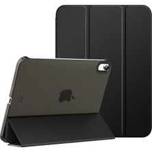 FUJİMAX Apple iPad Mini 6 2021 6.nesil Kılıf  Yatay Standlı Arka Sert P.c Güçlü Mıknatıslı Smart Cover Model A2567,A2568,A2569
