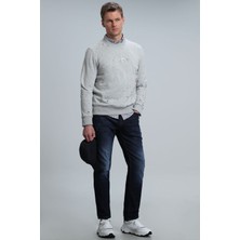 Lufian Alexander Erkek Sweatshirt Gri