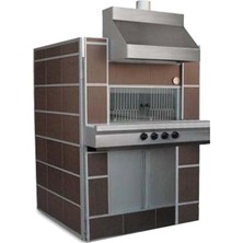 Empero Plf.d5 Gazlı Pide Lahmacun Fırını Emniyet Ventilli 1600X1800X1720 mm