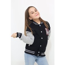 Fox Life Kids Unisex Oversize Kız,erkek Çocuk Kolej Ceket 8001(6-10 Yaş)