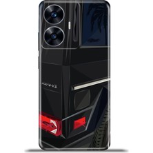 Cupcase Realme C55 Kılıf Esnek Silikon Kamera Koruma 4K Desenli Özel Tasarım - Gvagon