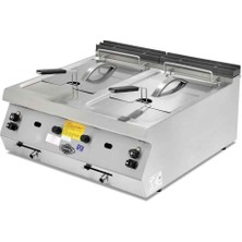 Empero EMP.PLS.7FG020-S Gazlı Fritöz 12+12 Litre - Doğalgazlı