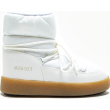 Moon Boot Kadın Kar Botu 24500800-002 Moon Boot Ltrack Low Nylon Wp White