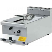 Empero EMP.PLS.7FG010-S Gazlı Fritöz 12 Litre - Doğalgazlı