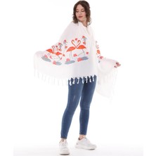 Nurören Flamingo Desenli Peştemal