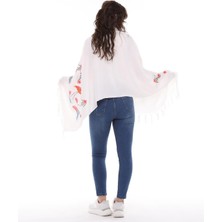 Nurören Flamingo Desenli Peştemal
