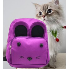 Shopiolog Kedi Kulak Çocuk Sırt Çantası