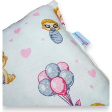 Cherry Baby Yastık Bebek Çocuk 30X40 cm %100 Pamuk Kumaş Kundaklı Bebek