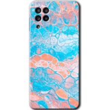 Gramaphone Galaxy A22 Kılıf Hd Desen Baskılı Arka Kapak + Kırılmaz Cam - Bubbles 1