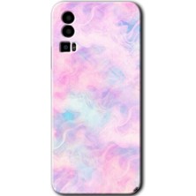 Gramaphone General Mobile 23/gm 23 Kılıf Hd Desen Baskılı Arka Kapak - Pembe-Duman