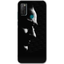 Gramaphone Tcl 20E Kılıf Hd Desen Baskılı Arka Kapak - Atam Izindeyiz