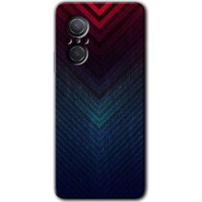 Gramaphone Huawei Nova 9 Se Kılıf Hd Desen Baskılı Arka Kapak + Kırılmaz Cam - Abstract 4