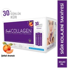 Suda Collagen Peach Flavor 30 Shots X 40 Ml