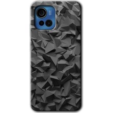 Gramaphone Casper Via F30 Plus Kılıf Hd Desen Baskılı Arka Kapak + Kırılmaz Cam - Dark Broke
