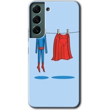 Gramaphone Galaxy S22 Kılıf Hd Desen Baskılı Arka Kapak + Kırılmaz Cam - Izin Günü