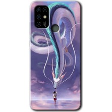 Gramaphone Casper Via F20 Kılıf Hd Desen Baskılı Arka Kapak - Dragon Snake
