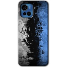 Gramaphone Casper Via F30 Plus Kılıf Hd Desen Baskılı Arka Kapak + Kırılmaz Cam - Abstract Wallpaper