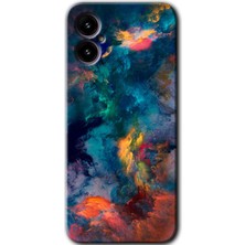 Gramaphone Omix X5 Kılıf Hd Desen Baskılı Arka Kapak - Color Storm