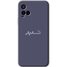Gramaphone Vivo Y21S Kılıf Hd Desen Baskılı Arka Kapak + Kırılmaz Cam - Sigara Zararlıdır