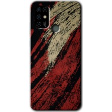 Gramaphone Casper Via F20 Kılıf Hd Desen Baskılı Arka Kapak + Kırılmaz Cam - Kumaş Deseni 6
