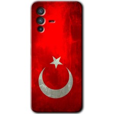 Gramaphone Vivo V23 5g Kılıf Hd Desen Baskılı Arka Kapak + Kırılmaz Cam - Albayrak