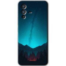 Gramaphone Vivo V23 5g Kılıf Hd Desen Baskılı Arka Kapak - Night Fores Mount