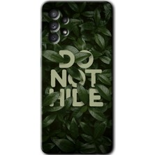 Gramaphone Galaxy A32 4g Kılıf Hd Desen Baskılı Arka Kapak + Kırılmaz Cam - Do Not Hide