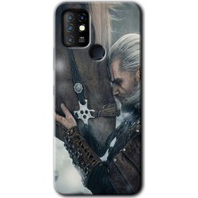 Gramaphone Infinix Hot 10 Kılıf Hd Desen Baskılı Arka Kapak + Kırılmaz Cam - Kadim Dost